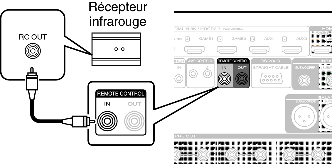 Conne REMOTE IN AV10